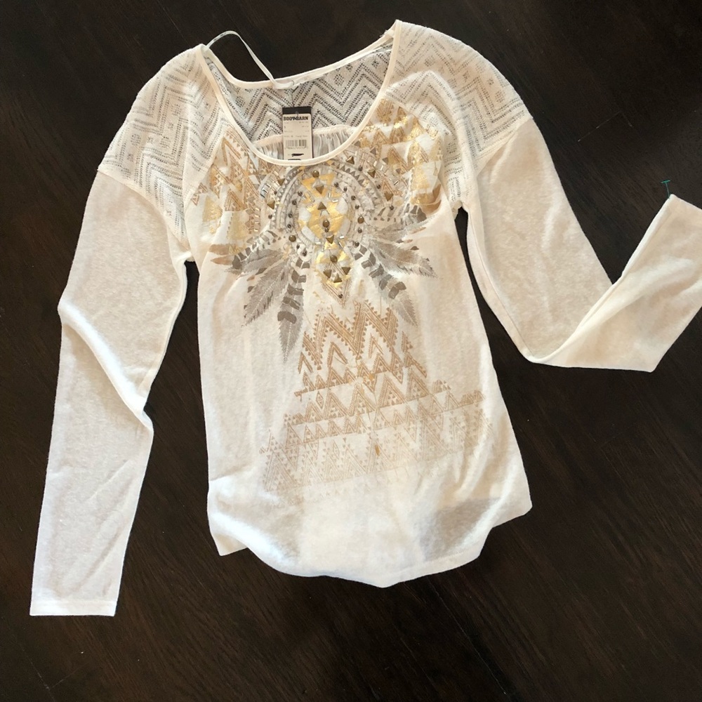 Miss me long sleeve blouse
